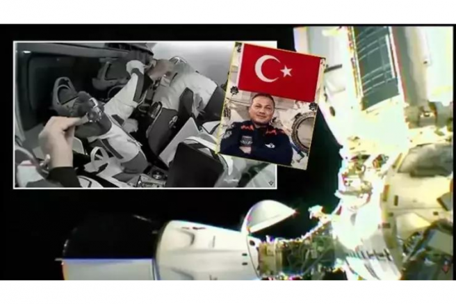 Türkiye'nin ilk astronotu Gezeravcı Dünya'ya döndü