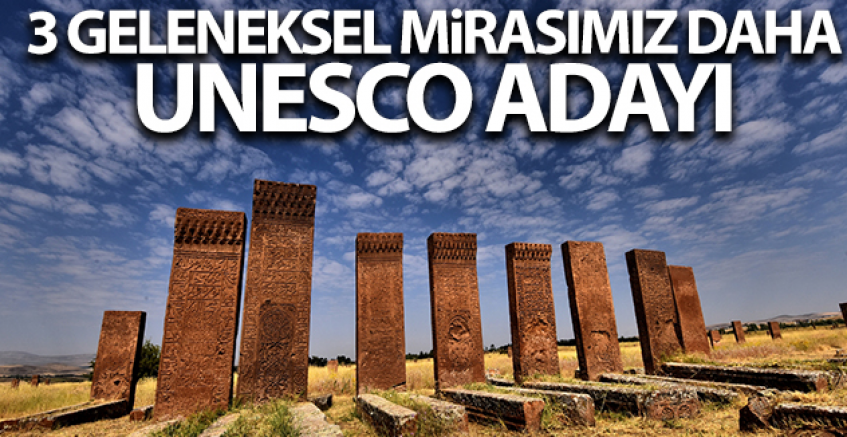 Türkiye'nin Üç Geleneksel Mirası Daha UNESCO Adayı