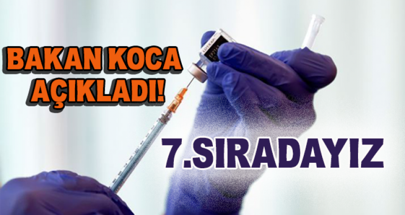 Türkiye Toplam Aşı Dozu Sayısında Dünya'da Kaçıncı Sırada?