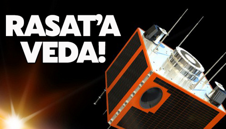 Türkiye Uzay Ajansı'ndan Rasat'a veda paylaşımı