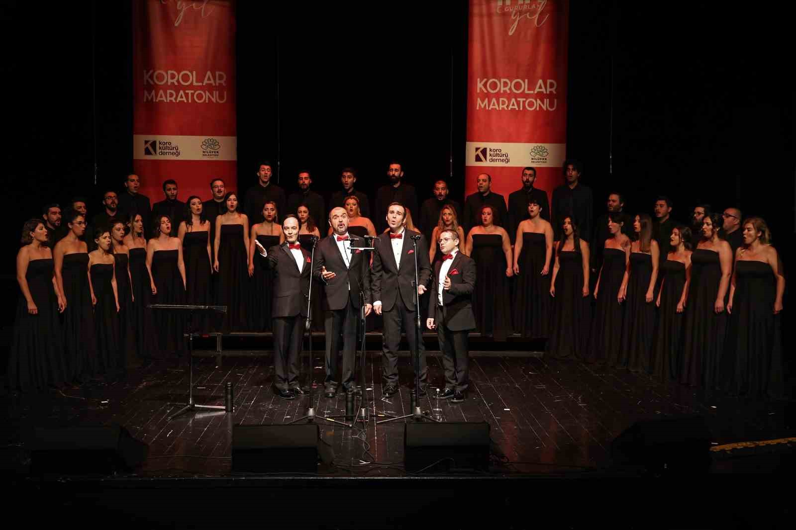 Türkiyenin Koroları Nilüferde Müzik Şöleni Yaşattı