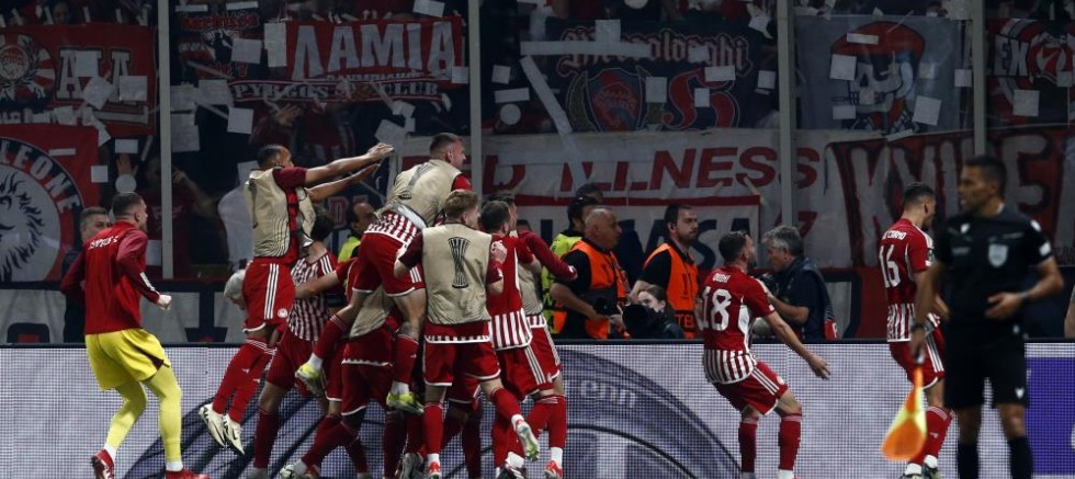 UEFA Avrupa Konferans Ligi Kupası Olympiakos’un