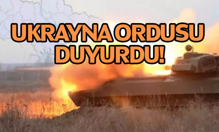 Ukrayna ordusu duyurdu: Rusya üç yönden saldırı başlattı