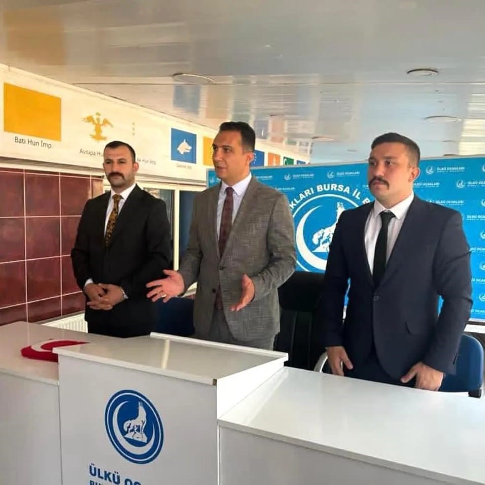 Ülkü Ocakları Bursa İl Başkanlığında Bayrak Değişimi
