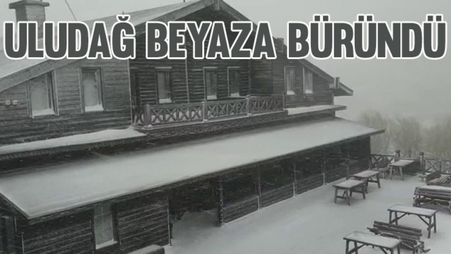 Uludağ Beyaza Büründü