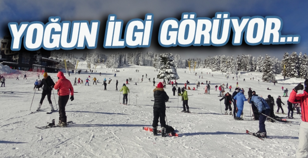 Uludağ Bu Kış Sezonunda da Yoğun İlgi Görüyor