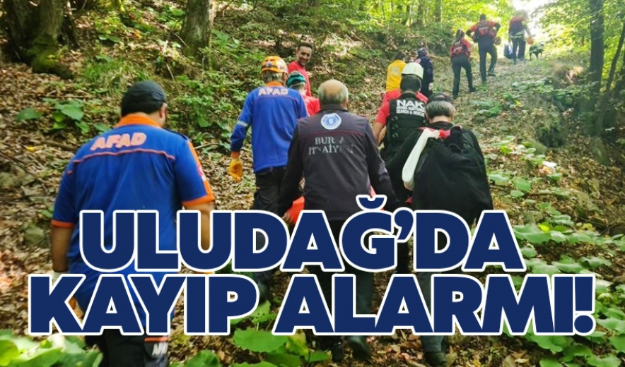 Uludağ'da Kayıp Alarmı