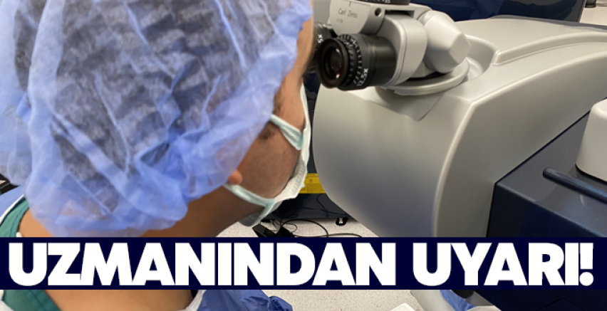 Uzmanından Uyarı!