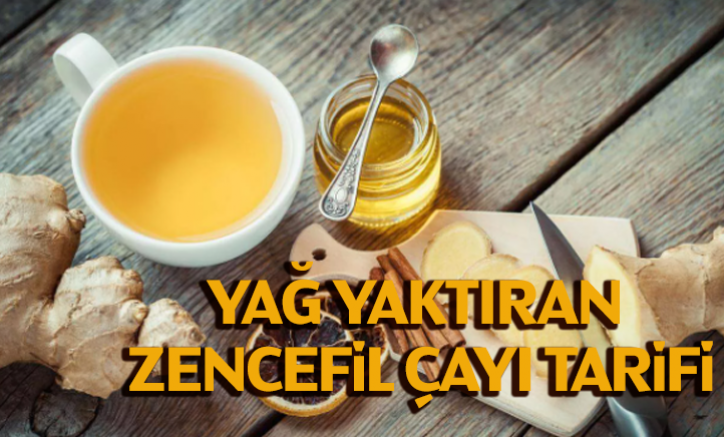 Yağ yaktıran zencefil çayı tarifi