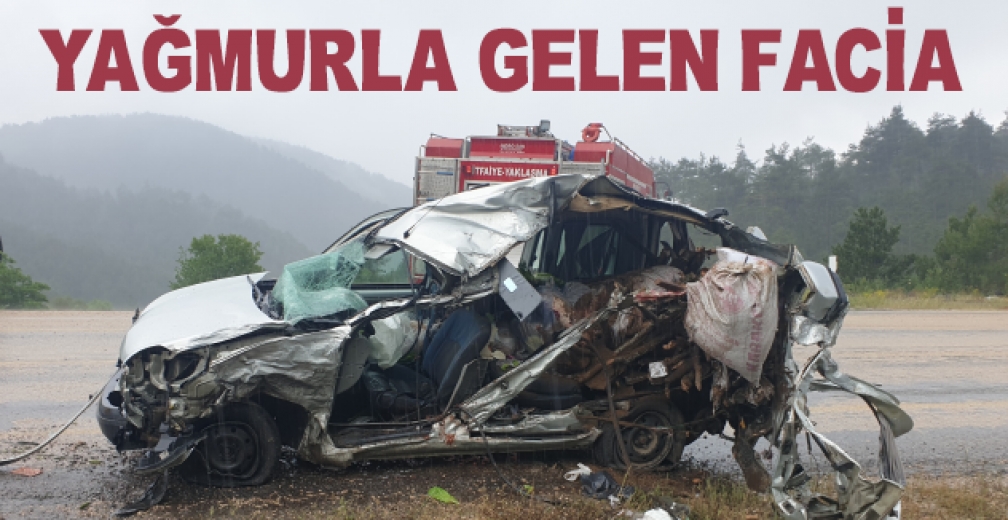 Yağmurla Gelen Facia; 1 Ölü, 2 Yaralı