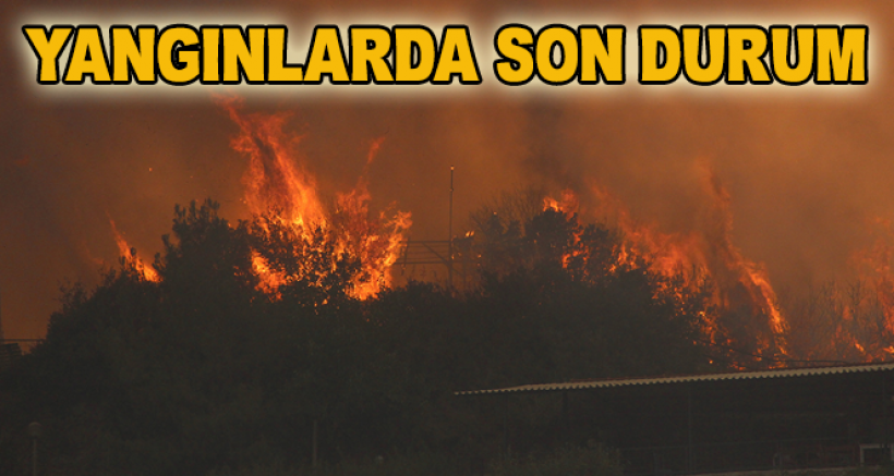 Yangınlarda Son Durum
