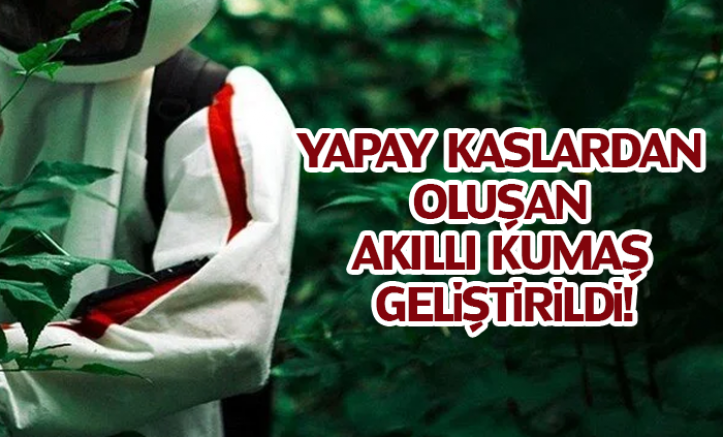 Yapay kaslardan oluşan 'akıllı kumaş' geliştirildi