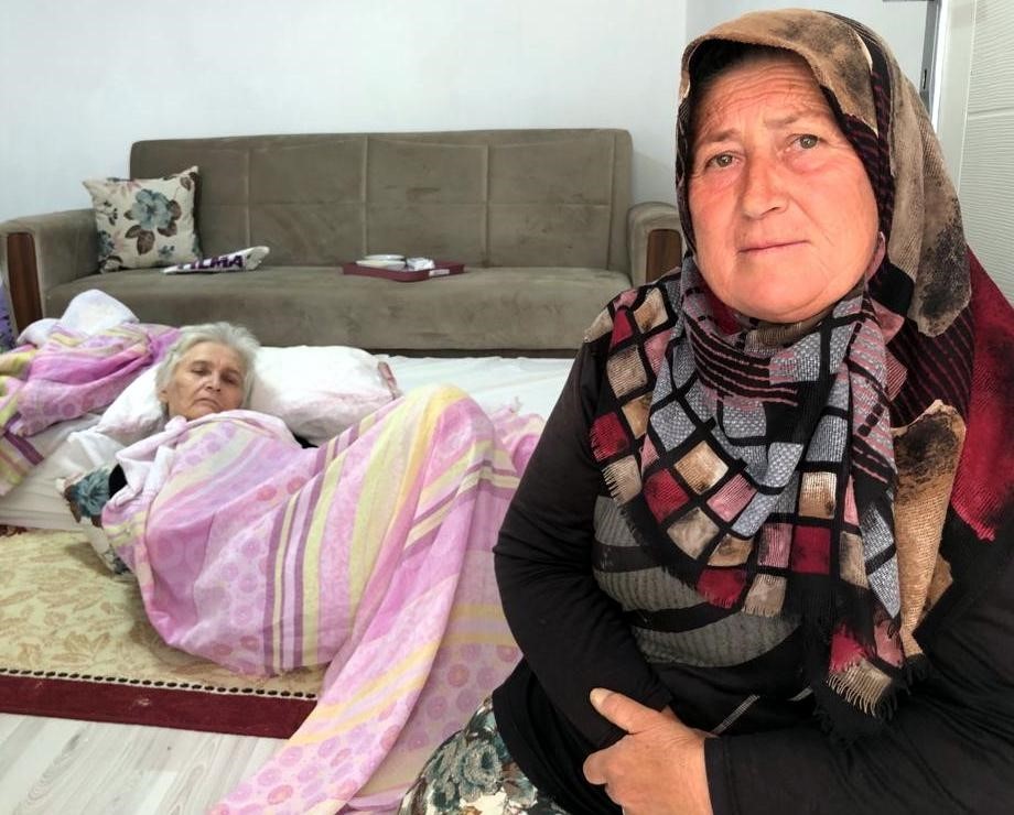 Yatalak Sayide Teyzenin İmdadını Başkan Alinur Aktaş Duydu
