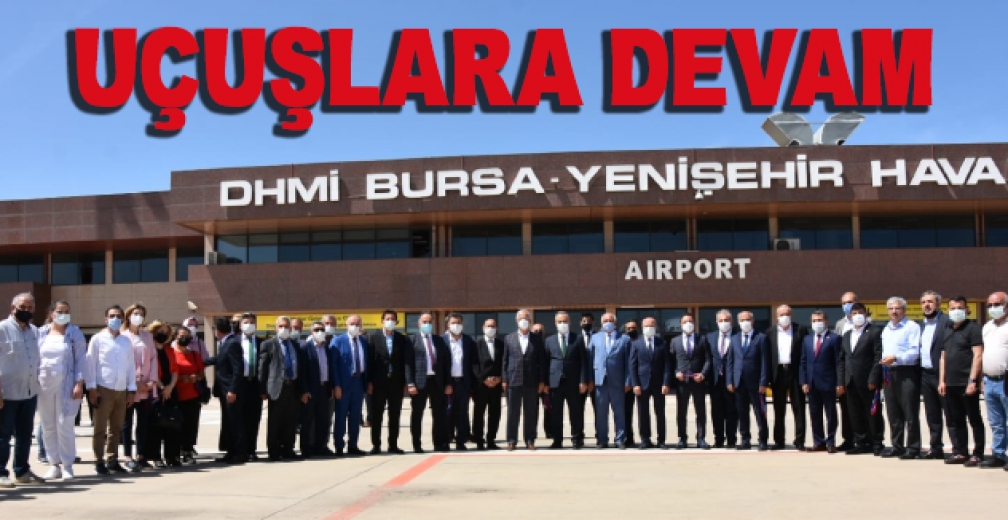 Yenişehir Havaalanında Uçuşlar Yeniden Başladı
