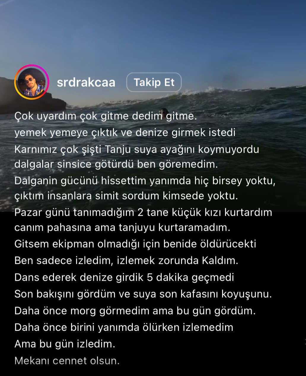 Yetimhanede Başlayan Hayatı 42 Sene Sonra Denizde Son Buldu