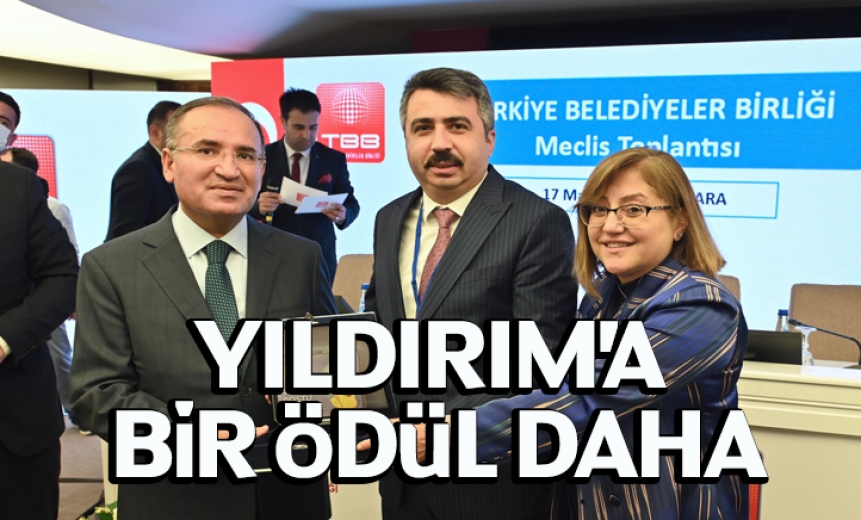 Yıldırım'a Bir Ödül Daha