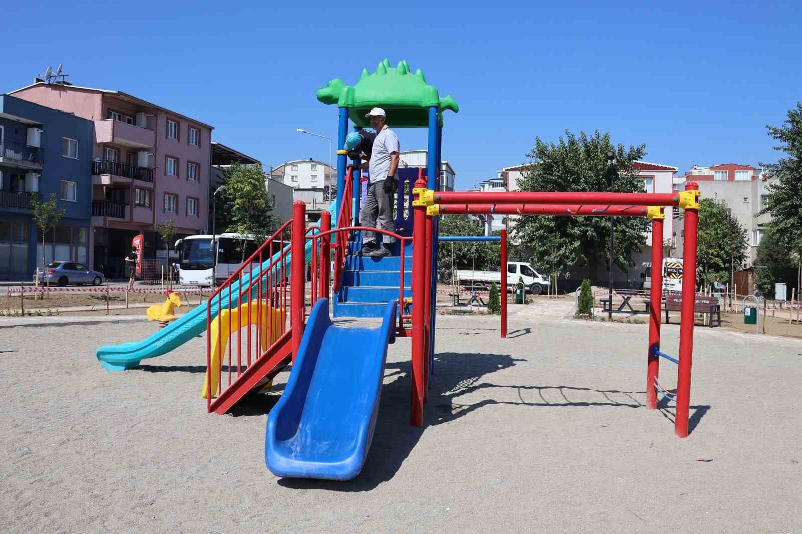 Yıldırım Belediyesi'nden Millet Mahallesine Yeni Park