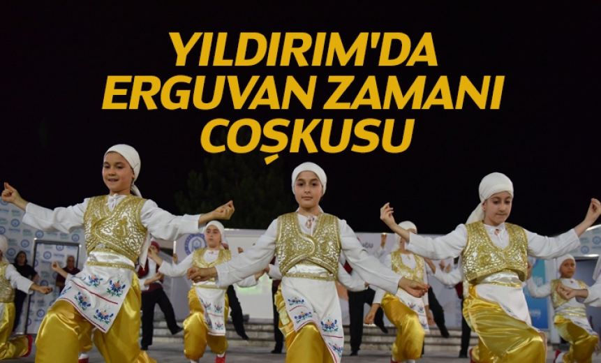 Yıldırım'da Erguvan Zamanı Coşkusu