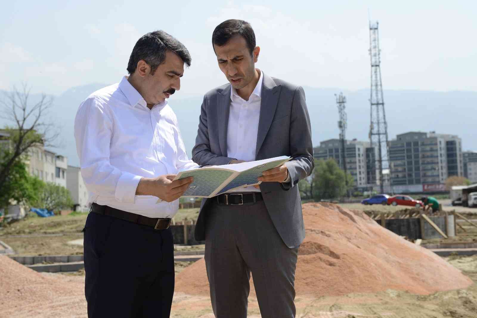 Yıldırıma 2 Bin 200 Metrekare Park Yapılıyor