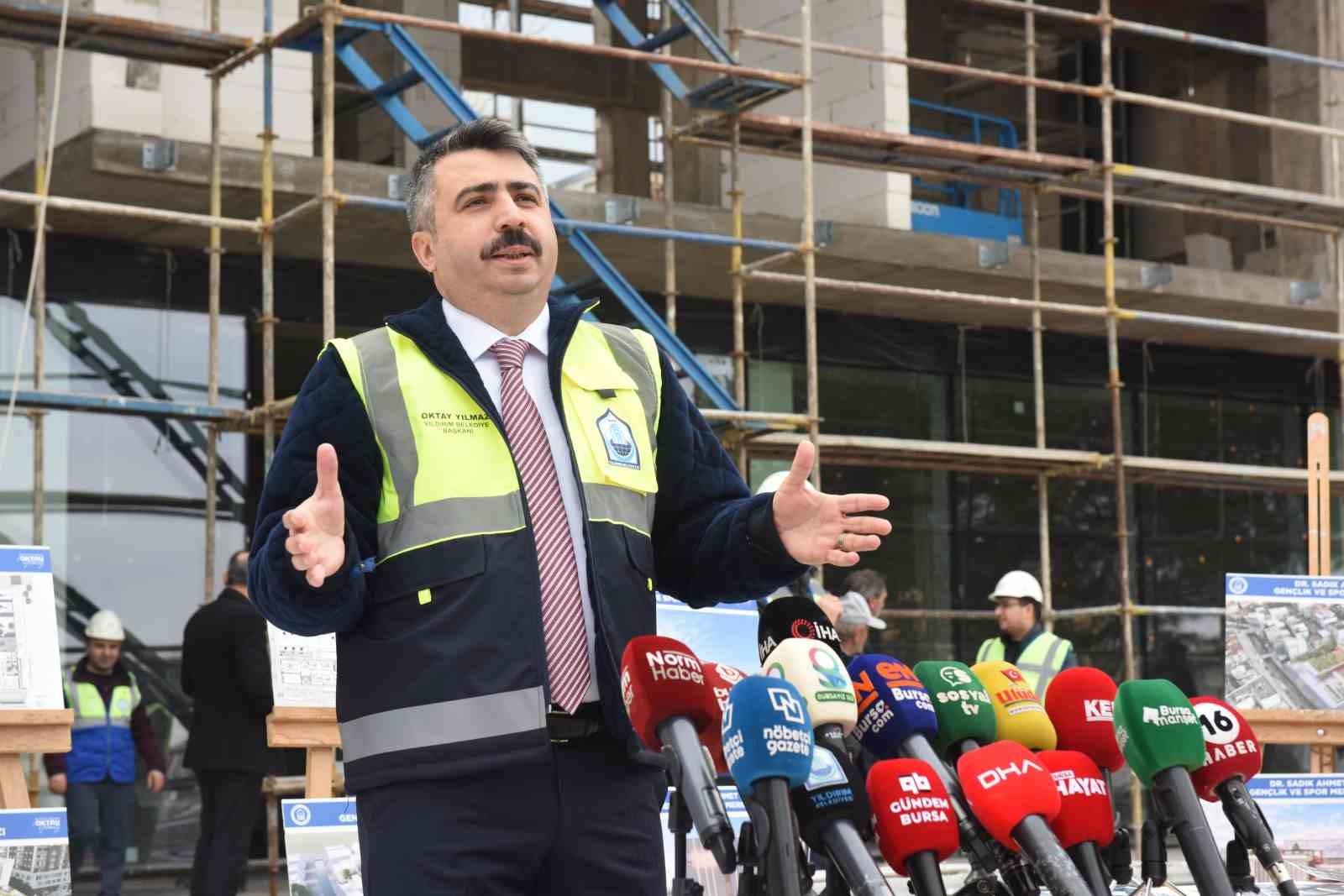 Yıldırıma 5 Yıldızlı Modern Gençlik Ve Spor Merkezi