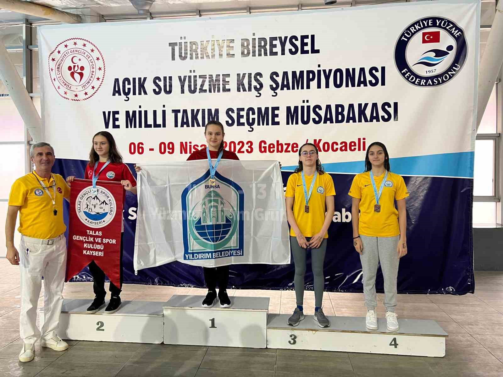 Yıldırımın Altın Kulaçlarından 15 Madalya