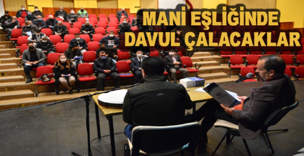 Yıldırımın Davulcuları Mani Eşliğinde Davul Çalacak