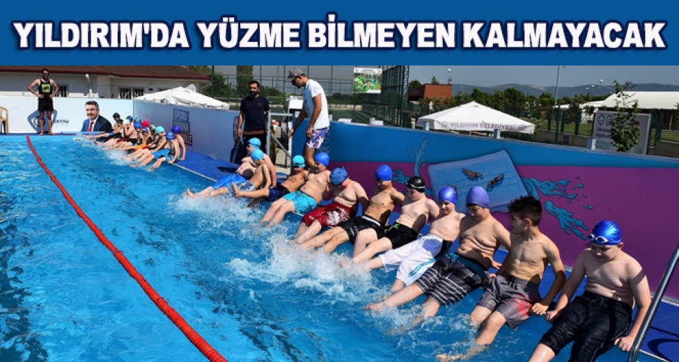 Yıldırımlı Çocukların Havuz Keyfi