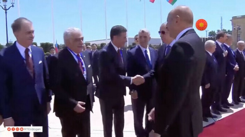 Ziyarette dikkat çeken Sinan Oğan detayı!