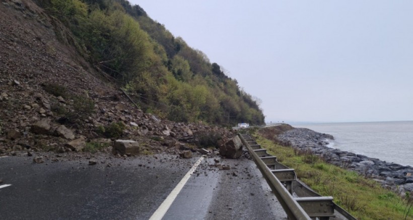 Zonguldak'ta Heyelan!