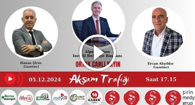 Başkan Alper Taban Akşam Trafiği'nde İnegöl'ü anlattı